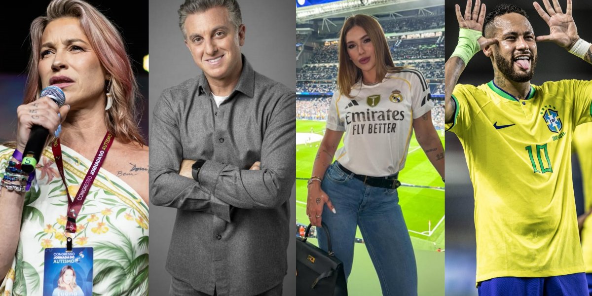Luana Piovani critica Luciano Huck, Virginia e Neymar: 'Tudo farinha do mesmo saco'
