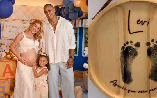 Lore Improta e Léo Santana anunciam nascimento do segundo filho, Levi