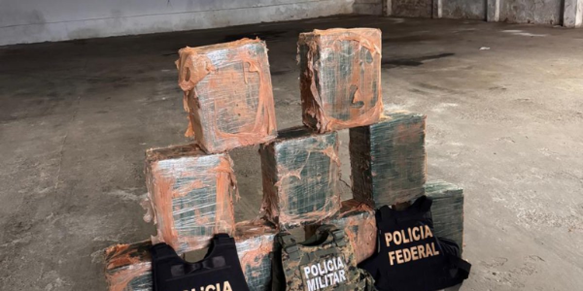 PF apreende 300 kg de cocaína na Bahia durante operação contra tráfico interestadual