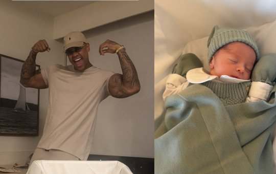 "Tô com cara de pai" Léo Santana compartilha video de seu filho recém-nascido, Levi