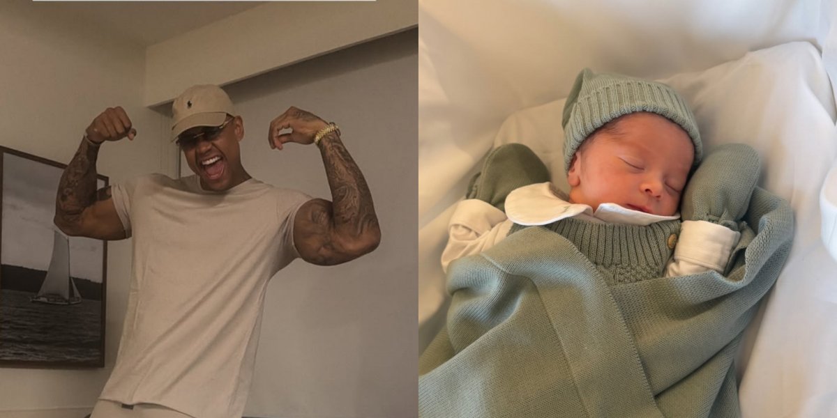 "Tô com cara de pai" Léo Santana compartilha video de seu filho recém-nascido, Levi