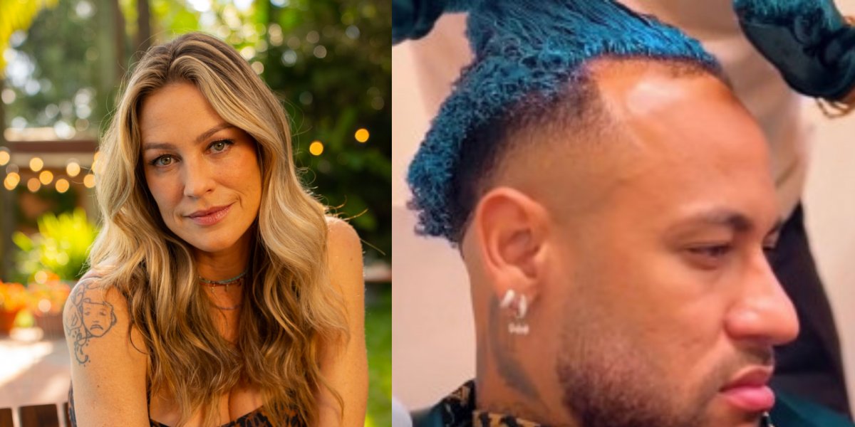 Luana Piovani ironiza visual de Neymar: “Deus puxa as entradas”