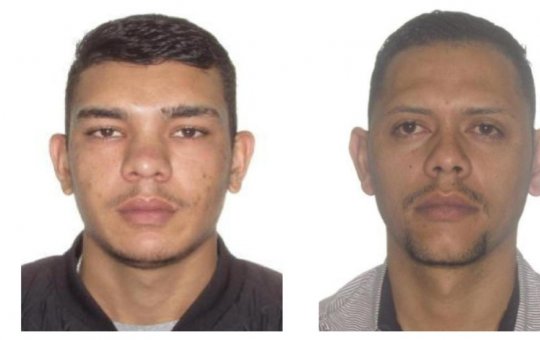A Polícia Civil identificou os corpos de Jonas Barros de Oliveira, conhecido como 'Gigante' (à esq.), e Francisco Rubens Sousa Cruz.