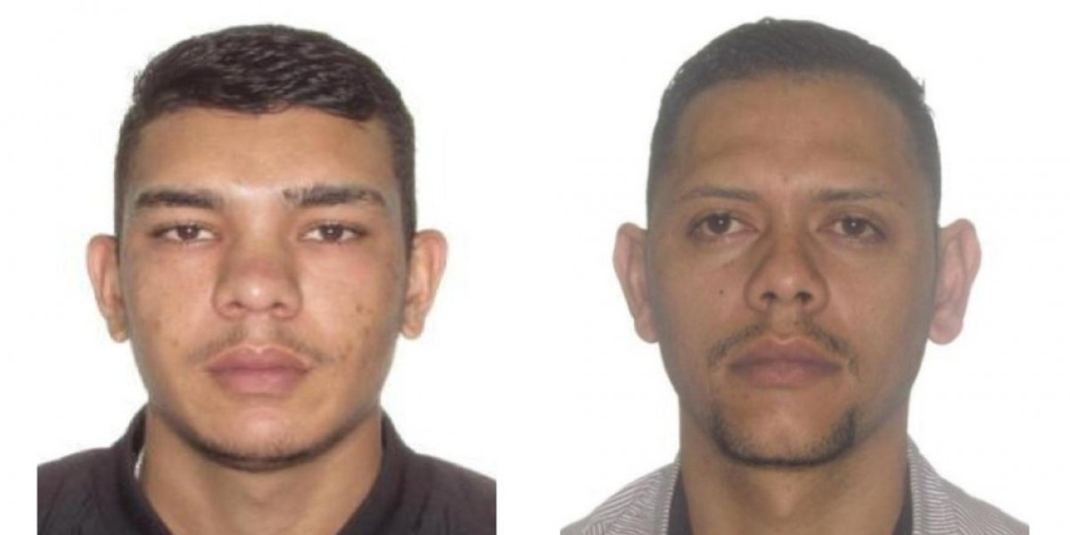 A Polícia Civil identificou os corpos de Jonas Barros de Oliveira, conhecido como 'Gigante' (à esq.), e Francisco Rubens Sousa Cruz.