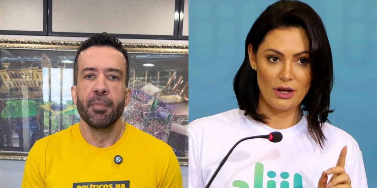 André Janones revela ter sido processado por Michele Bolsonaro e afirma: “Eu não vou parar”