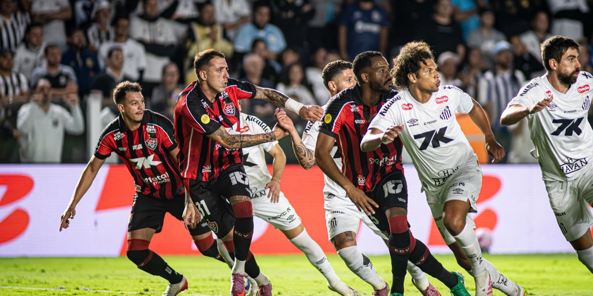 Vitória venceu o Santos na última partida por 1 x 0