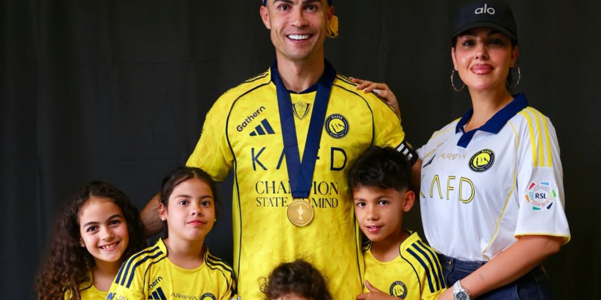 Filhos de Cristiano Ronaldo surpreendem ao afirmar que a mãe é mais famosa