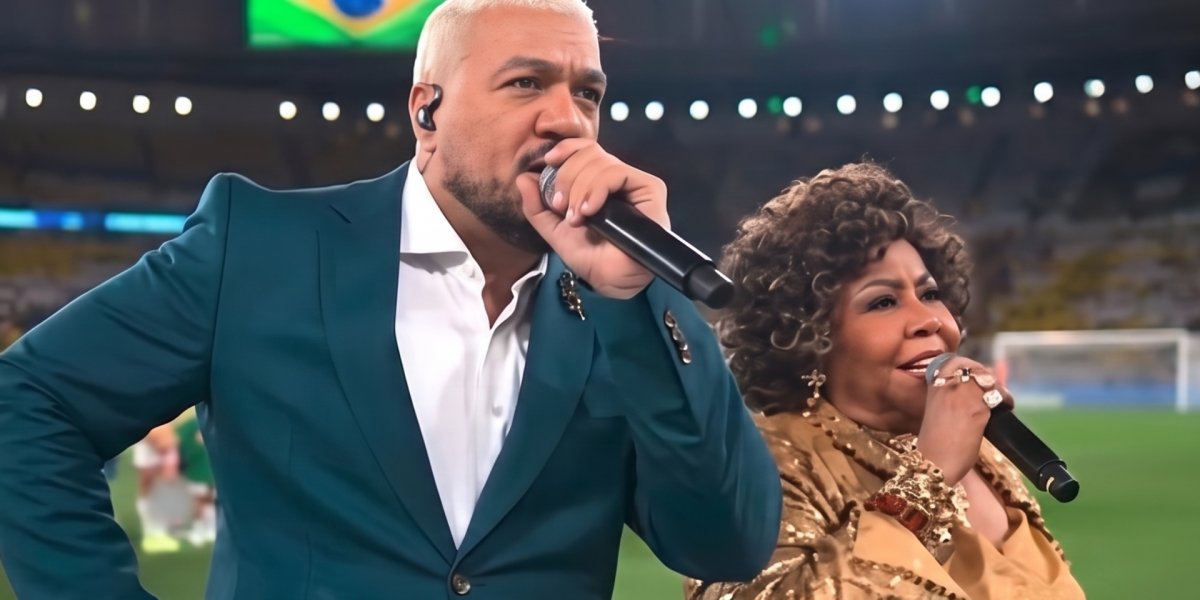 Alcione e Belo repercutem nas redes após apresentação do Hino nacional