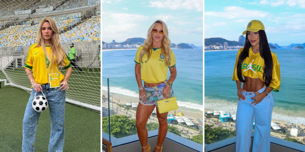 Famosos marcaram presença no amistoso entre Brasil e Panamá 