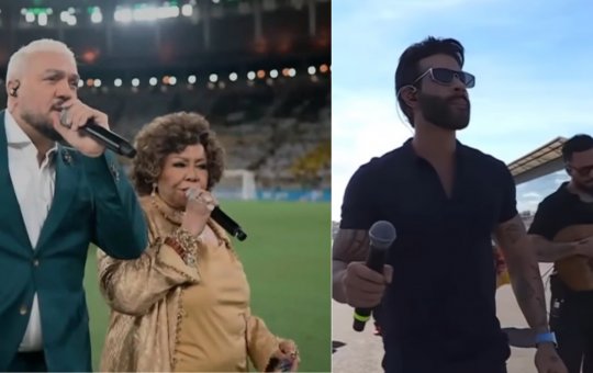 Belo, Alcione ou Gusttavo Lima? Internautas comparam versões do Hino Nacional