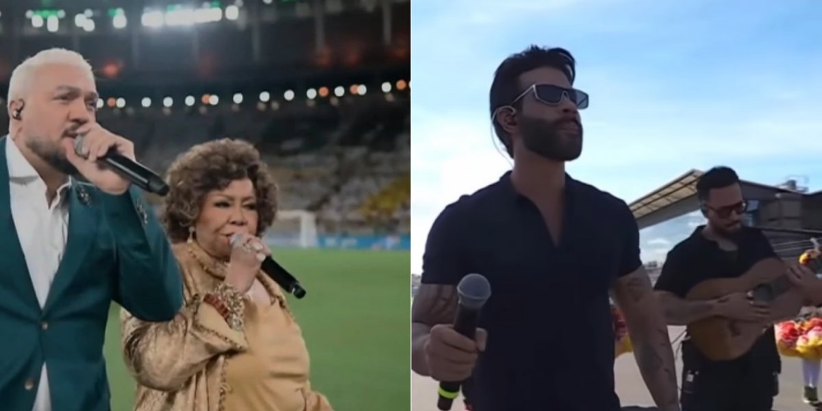 Belo, Alcione ou Gusttavo Lima? Internautas comparam versões do Hino Nacional