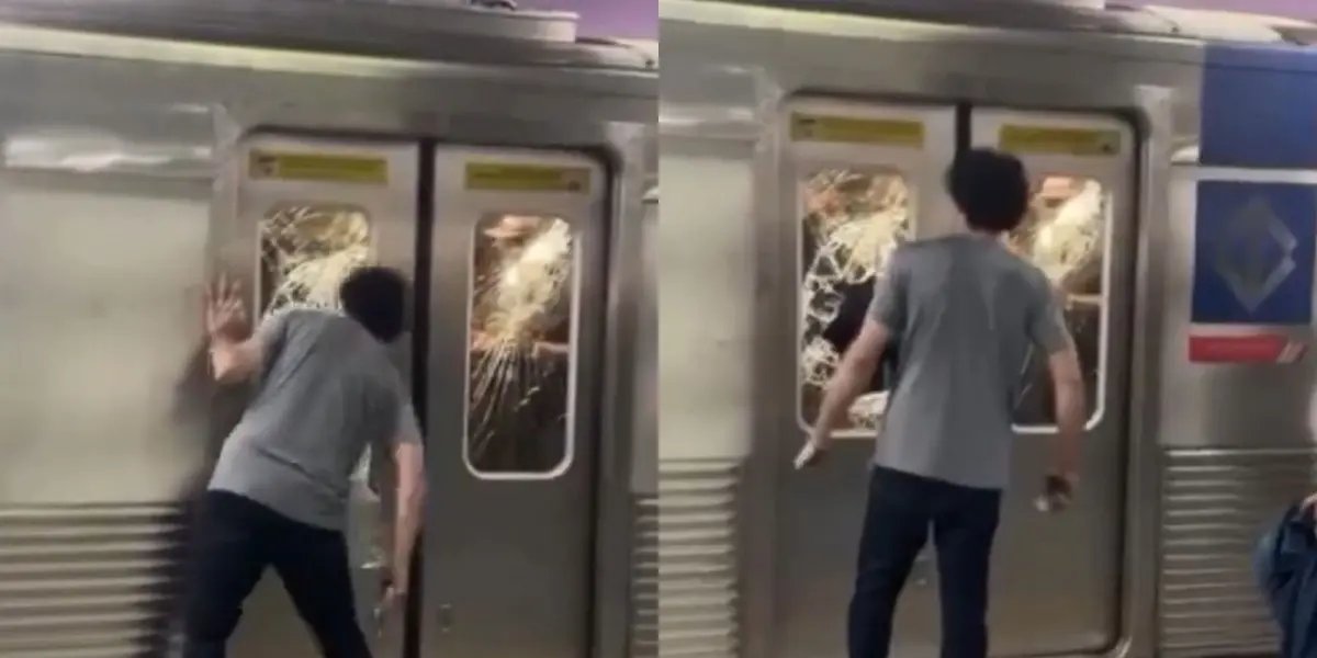Homem é preso após quebrar janelas de metrô em São Paulo