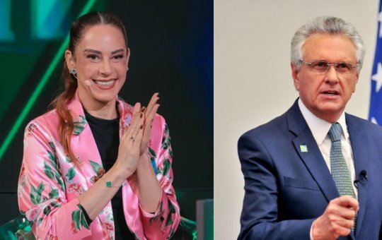 Filha de Silvio Santos é cotada para compor chapa como vice de Ronaldo Caiado