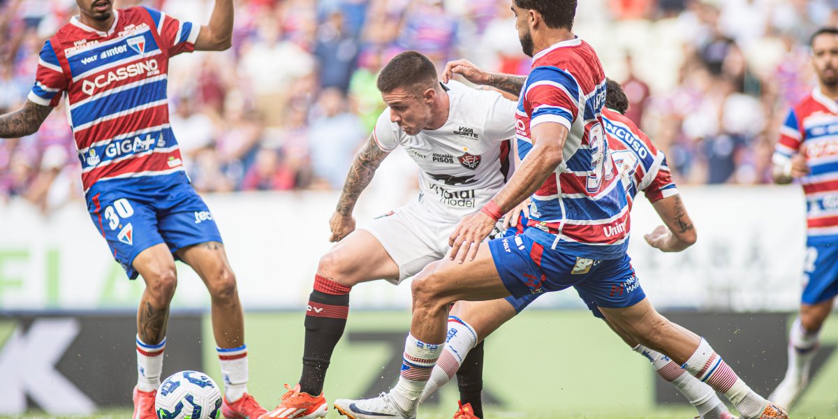 Vitória foi derrotado pelo Fortaleza por 2 x 0 na última partida