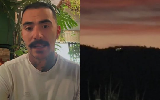 “Tudo o que aprendi caiu em xeque”: influenciador relata impacto após suposto avistamento de OVNI