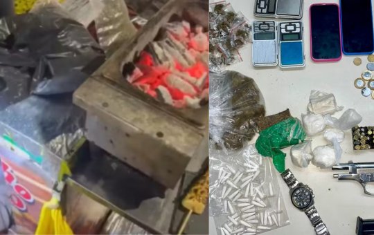 Suspeitos são presos ao usar carrinho de queijo coalho para esconder e vender drogas em ponto turístico de Salvador