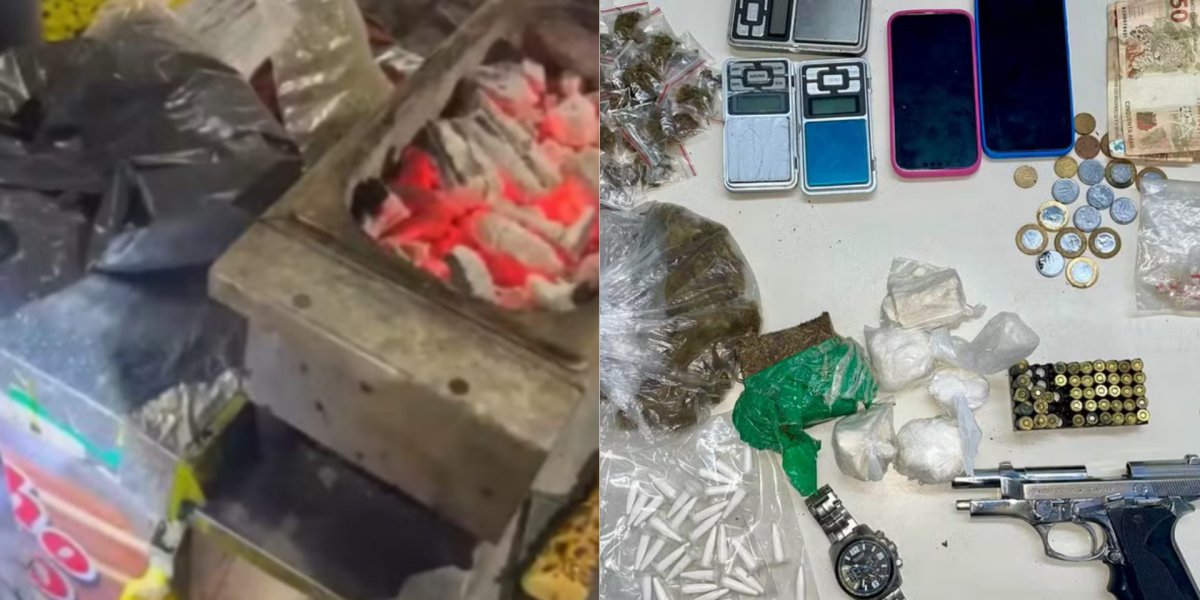 Suspeitos são presos ao usar carrinho de queijo coalho para esconder e vender drogas em ponto turístico de Salvador