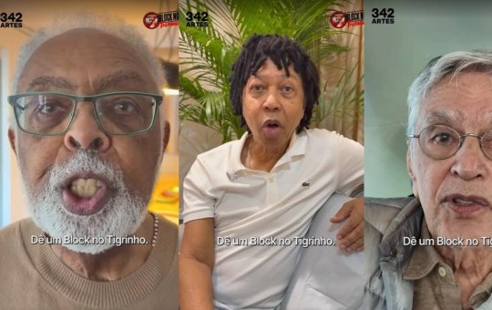 Gilberto Gil, Caetano e outros artistas participam de campanha contra o ‘Jogo do Tigrinho’