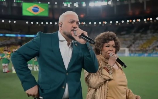 Alcione quebra o silêncio após repercussão sobre apresentação do hino nacional