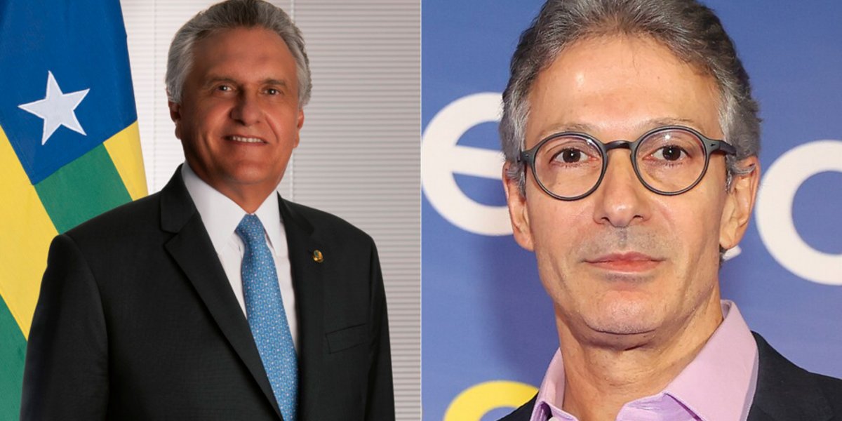 Ronaldo Caiado nega chapa com Zema e diz que conversa visa unir centro-direita no segundo turno