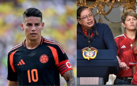 James Rodríguez se envolve em polêmica após supostamente ignorar filha do presidente da Colômbia