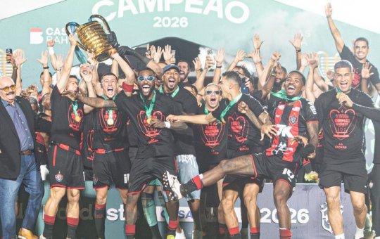 Faz o PIX! Saiba quanto o Vitória faturou após ser campeão da Copa do Nordeste