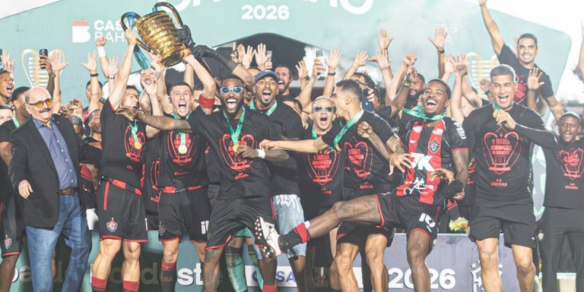 Faz o PIX! Saiba quanto o Vitória faturou após ser campeão da Copa do Nordeste