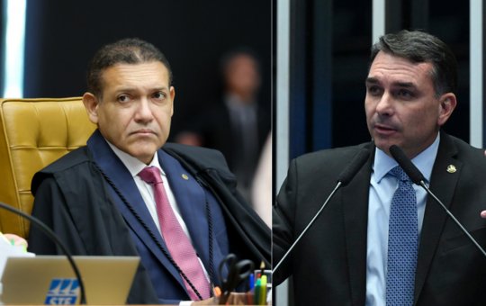 Nunes Marques suspende pesquisa que apontava queda nas intenções de voto em Flávio Bolsonaro