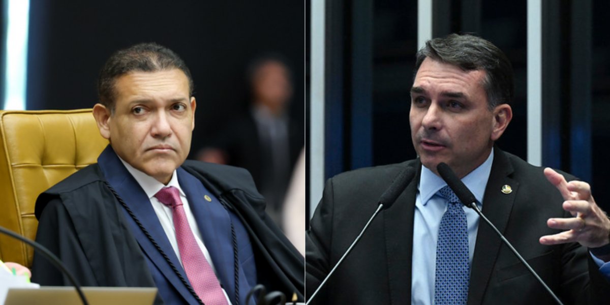 Nunes Marques suspende pesquisa que apontava queda nas intenções de voto em Flávio Bolsonaro
