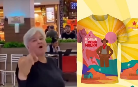 Casal de idosos interrompe quadrilha junina após confundir símbolo do grupo com estrela do PT