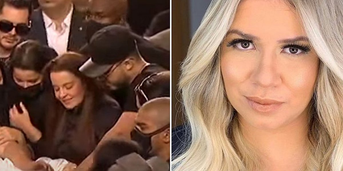 Cantora Maiara é criticada por 'frieza' em velório de Marília Mendonça