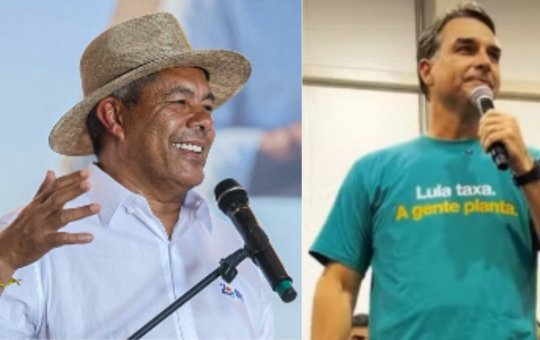 "Deus nos livre de um resgate do bolsonarismo", diz Jerônimo após fala de Flávio Bolsonaro na Bahia