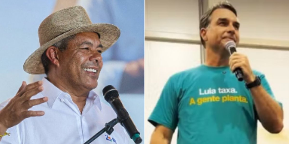 "Deus nos livre de um resgate do bolsonarismo", diz Jerônimo após fala de Flávio Bolsonaro na Bahia