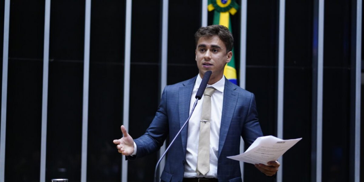 Nikolas Ferreira defende prisão de menores e ironiza uso de jato ligado a Daniel Vorcaro