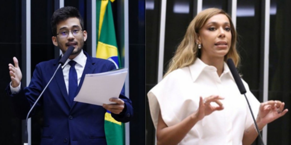 Kim Kataguiri critica Erika Hilton após aprovação de benefício para abrigos LGBT+