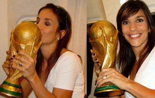 Ivete Sangalo resgata fotos raras com a taça da Copa do Mundo e manda recado à Seleção Brasileira