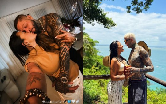 Igor Kannário surpreende esposa com decoração romântica e presente de Dia dos Namorados