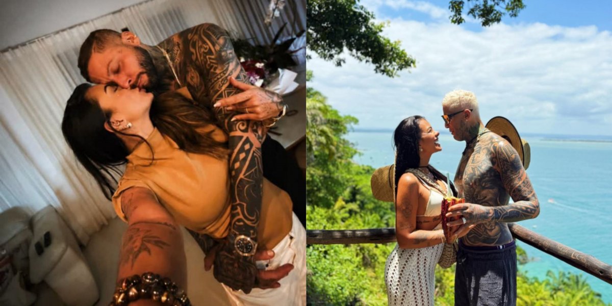 Igor Kannário surpreende esposa com decoração romântica e presente de Dia dos Namorados