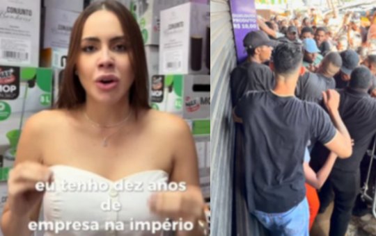 Empresária se pronuncia após confusão em inauguração de loja em Salvador: “A culpa é minha?”