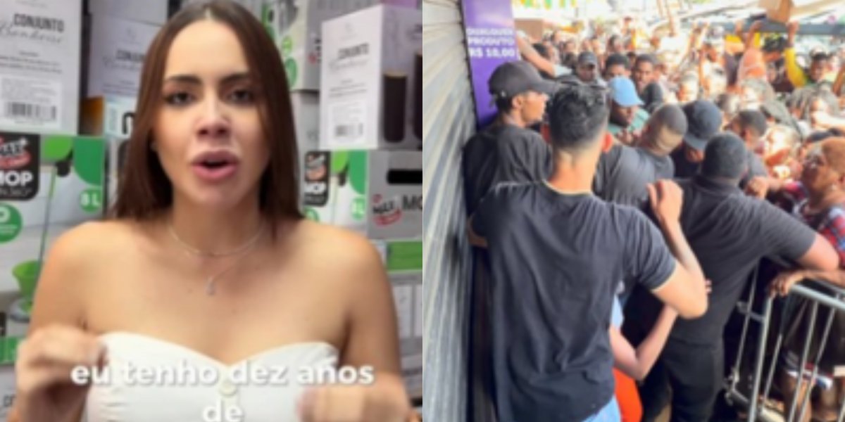 Empresária se pronuncia após confusão em inauguração de loja em Salvador: “A culpa é minha?”