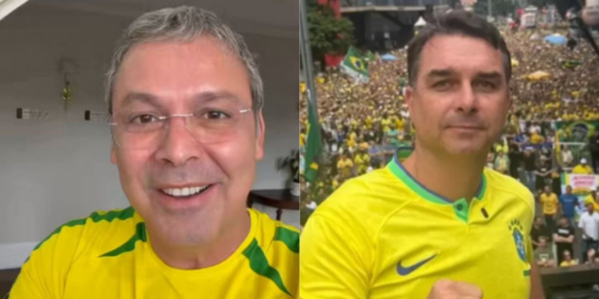 Lindbergh Farias critica fala de Flávio Bolsonaro e diz que o senador é 'Mascote de Trump'