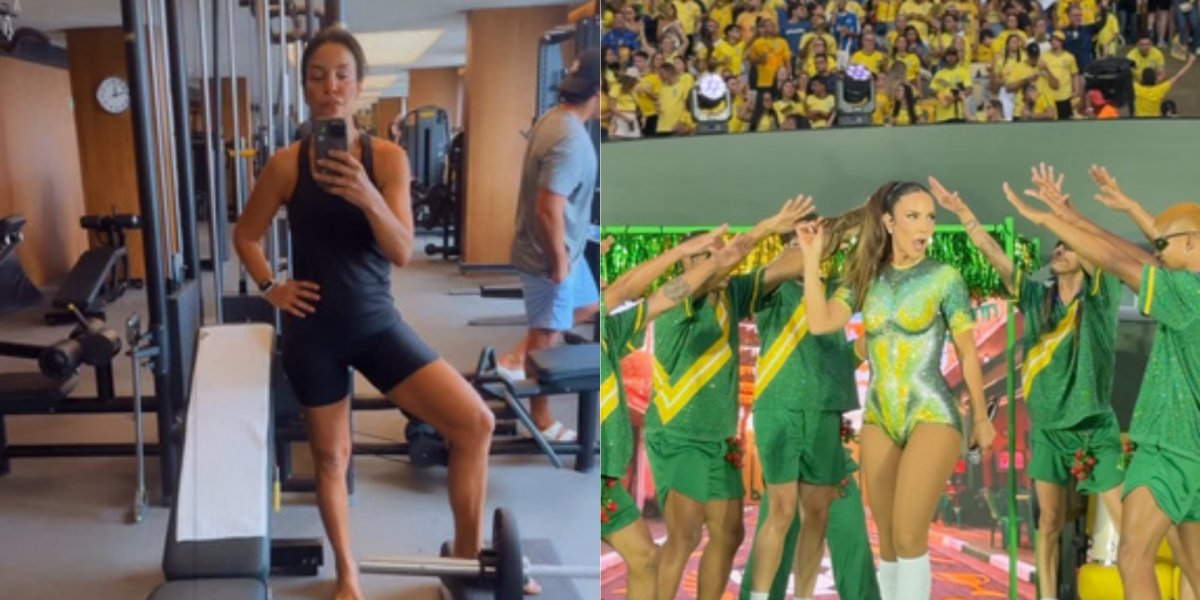 Em clima de Copa, Ivete Sangalo brinca sobre estreia do Brasil: "Se precisar eu entro em campo"