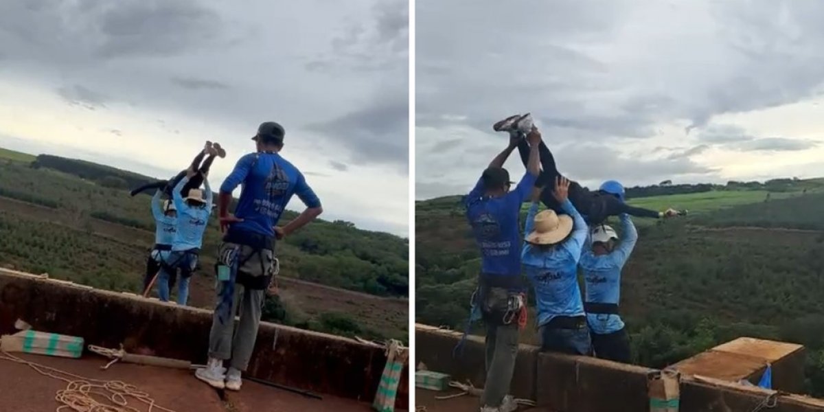 Mulher morre após salto de rope jump sem corda de segurança