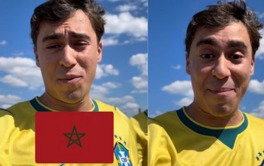 Nikolas vai à estreia do Brasil na Copa e compara Marrocos ao PT: “Time de vermelho, com uma estrela no meio”
