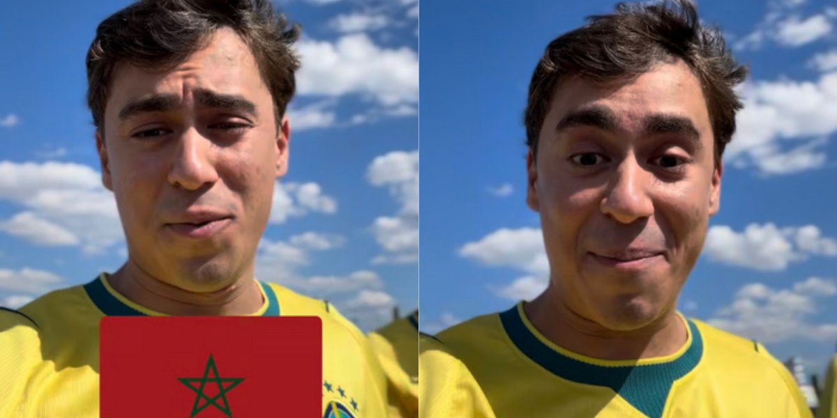 Nikolas vai à estreia do Brasil na Copa e compara Marrocos ao PT: “Time de vermelho, com uma estrela no meio”