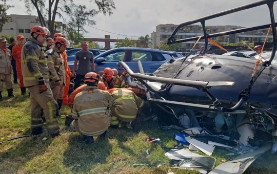 Helicóptero envolvido em tragédia no Rio já havia sido denunciado por suspeita de táxi aéreo irregular