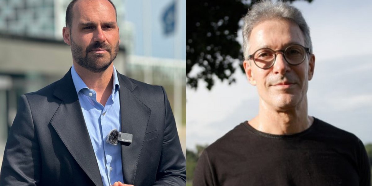 Eduardo Bolsonaro indica rompimento de aliança com Novo após Zema criticar Flávio por caso Vorcaro