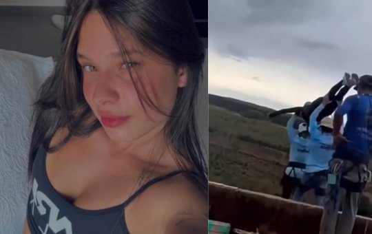 Mãe se despede de jovem morta em salto sem corda: "Hoje eu quis te abraçar mil vezes"