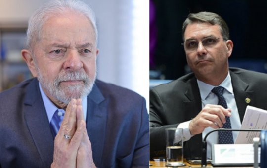Lula amplia vantagem em intenções de voto sobre Flávio Bolsonaro em cenários de 1º e 2º turno