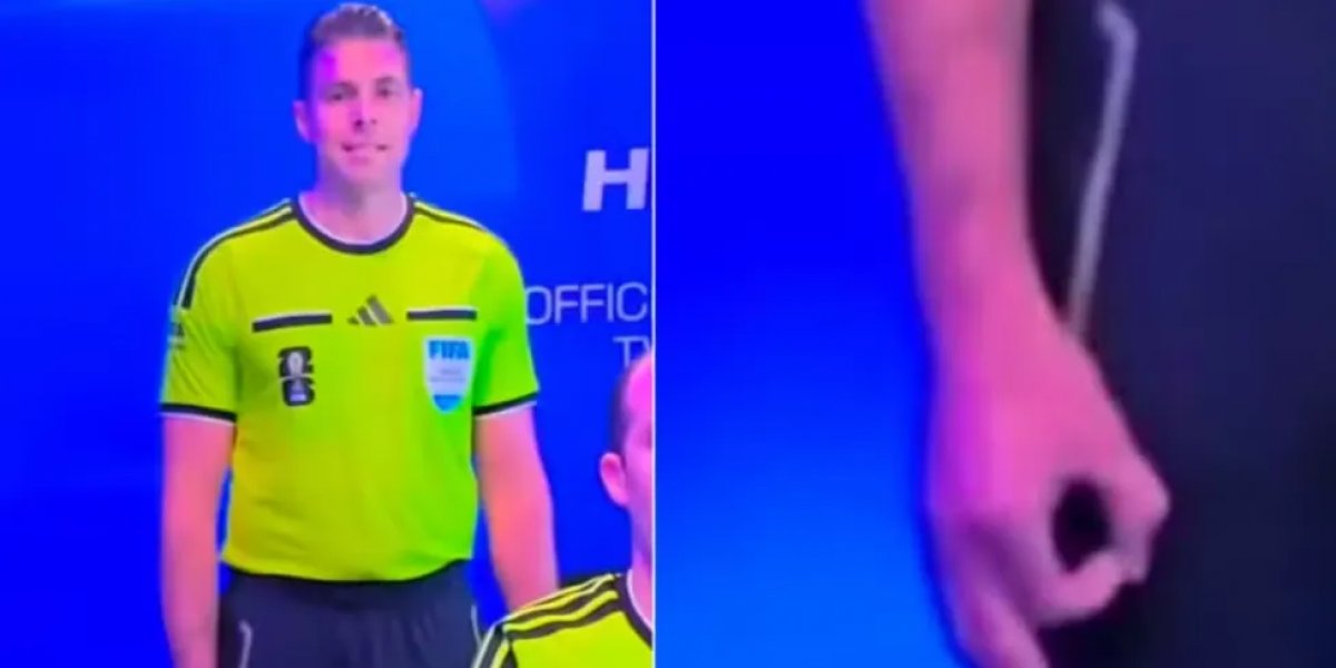 Fifa arquiva investigação contra árbitro e descarta gesto supremacista